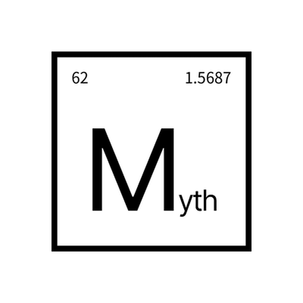 Myth mark, Black, transparent